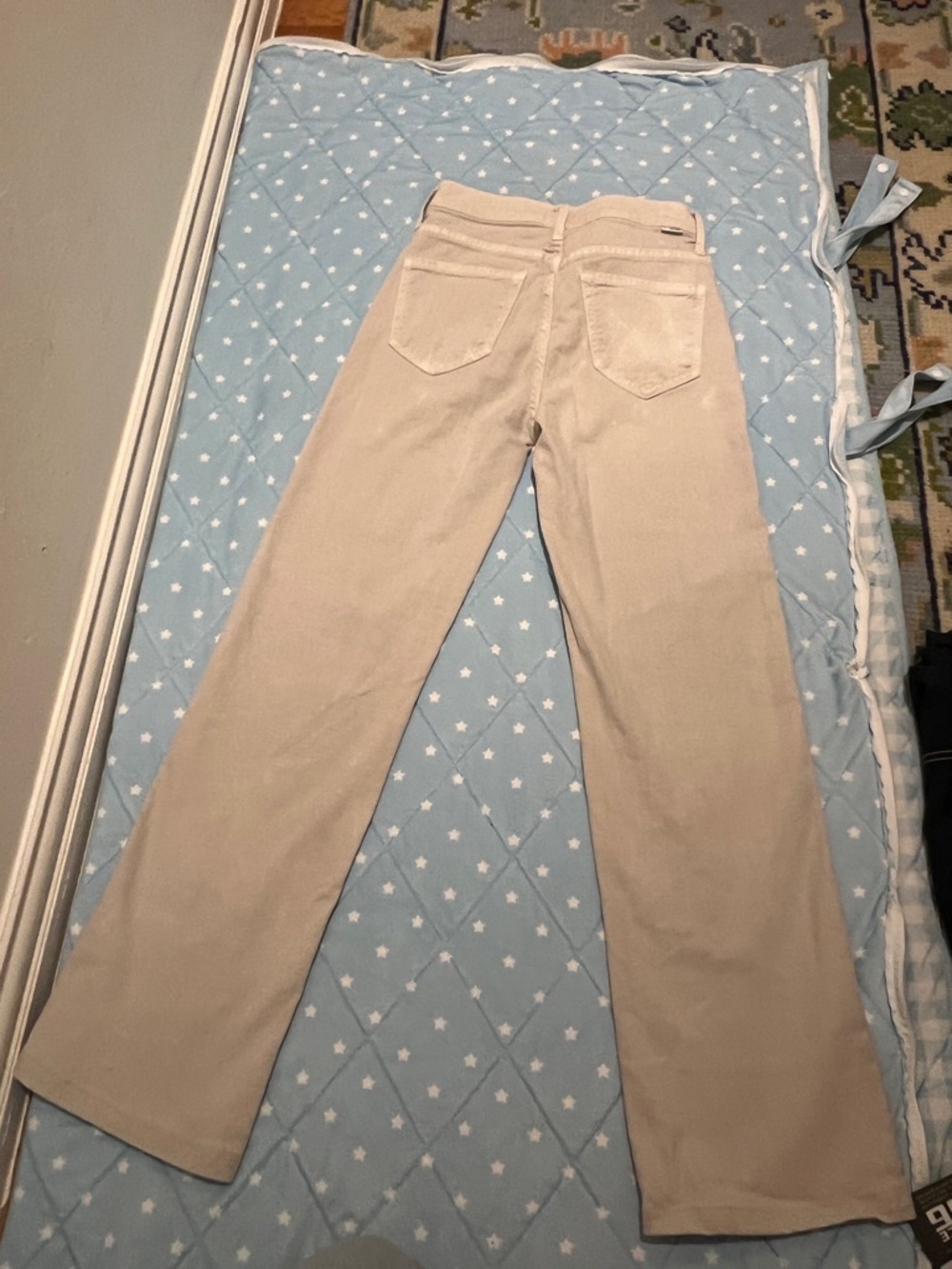 MOTHER The Insider Ankle Fray Chalk It Up Jean size 24 great condition - Picture 16 of 16